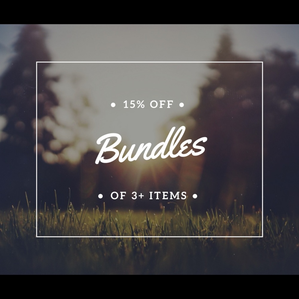 Bundle Your Items!